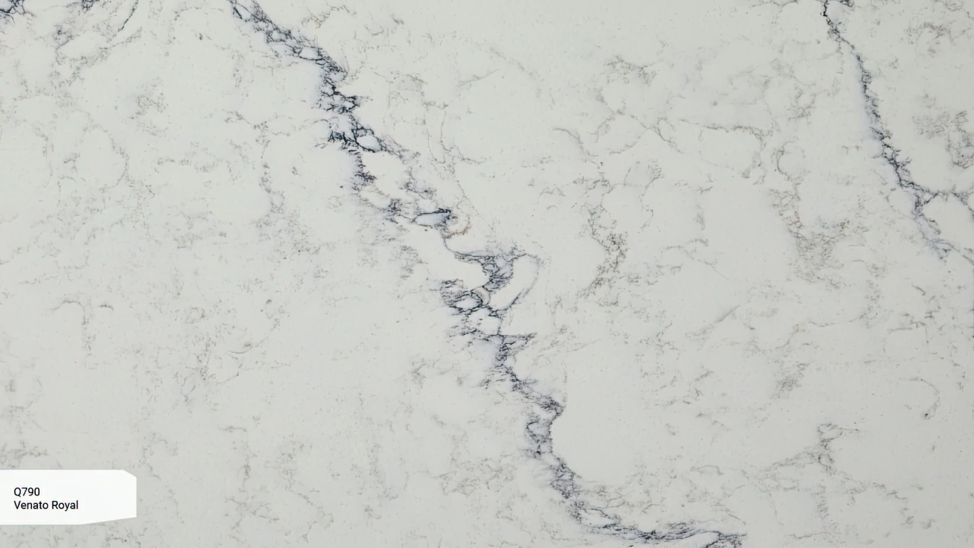 Столешница из кварца Q790 Venato Royal Granit.in.ua