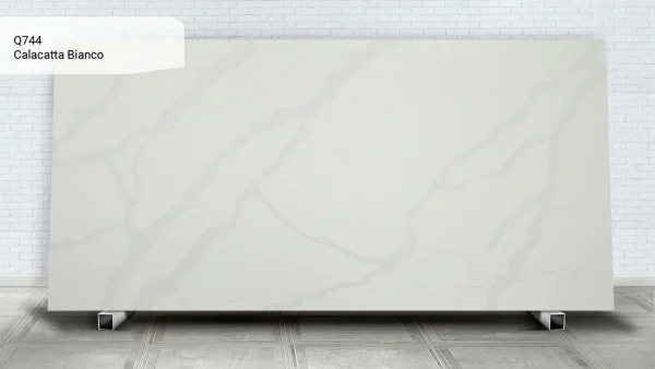 Столешница из кварца Q744_Calacatta_Bianco_Granit.in.ua