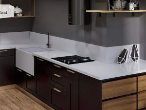 Столешница из кварца TISORO Q102 White Sand Granit.in.ua